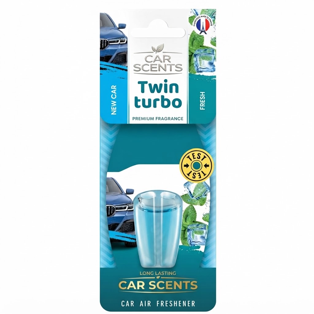 car scents paper dangler with liquid
