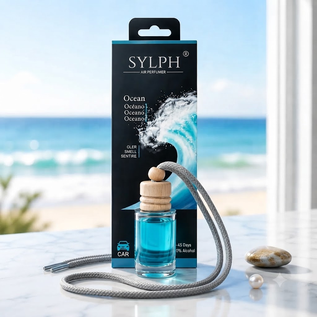 hanging liquid bottle car air freshener or perfume